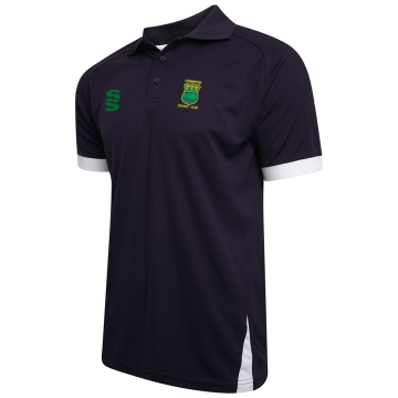 Cornwood CC - Fuse Polo Shirt : Navy / White